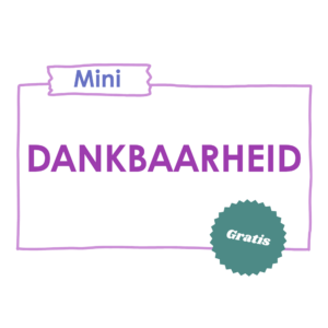 proef mini dankbaarheid